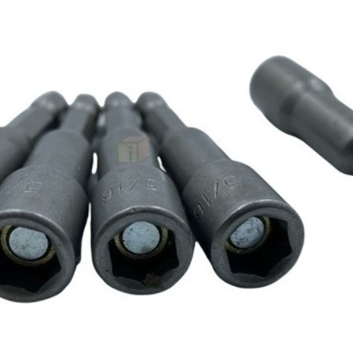 GENERICO - 5 Puntas Magneticas 8mm 516 Pulgadas Kamasa