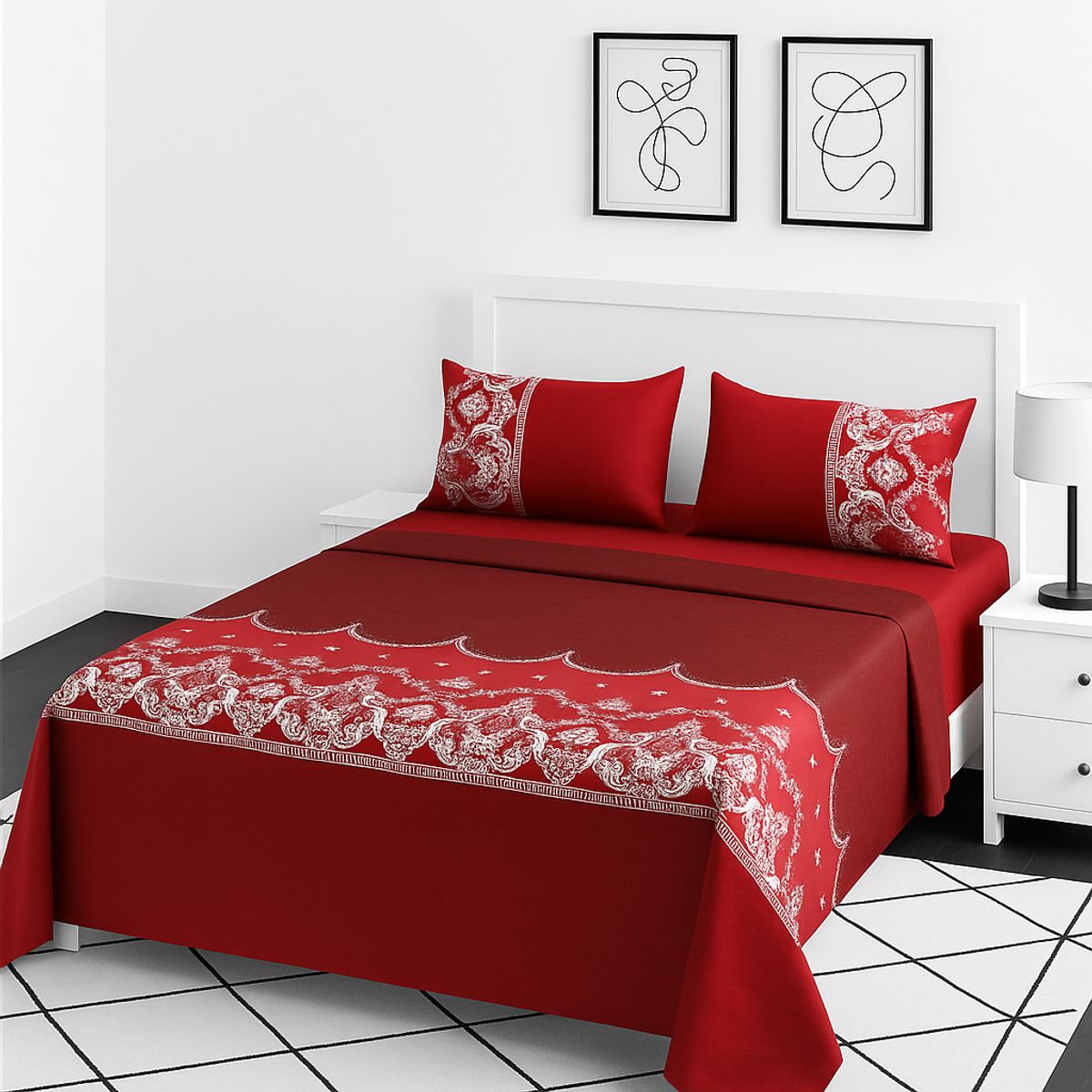 ARMONIA - edición 771 sábanas 144 hilos 2 plazas clásicas