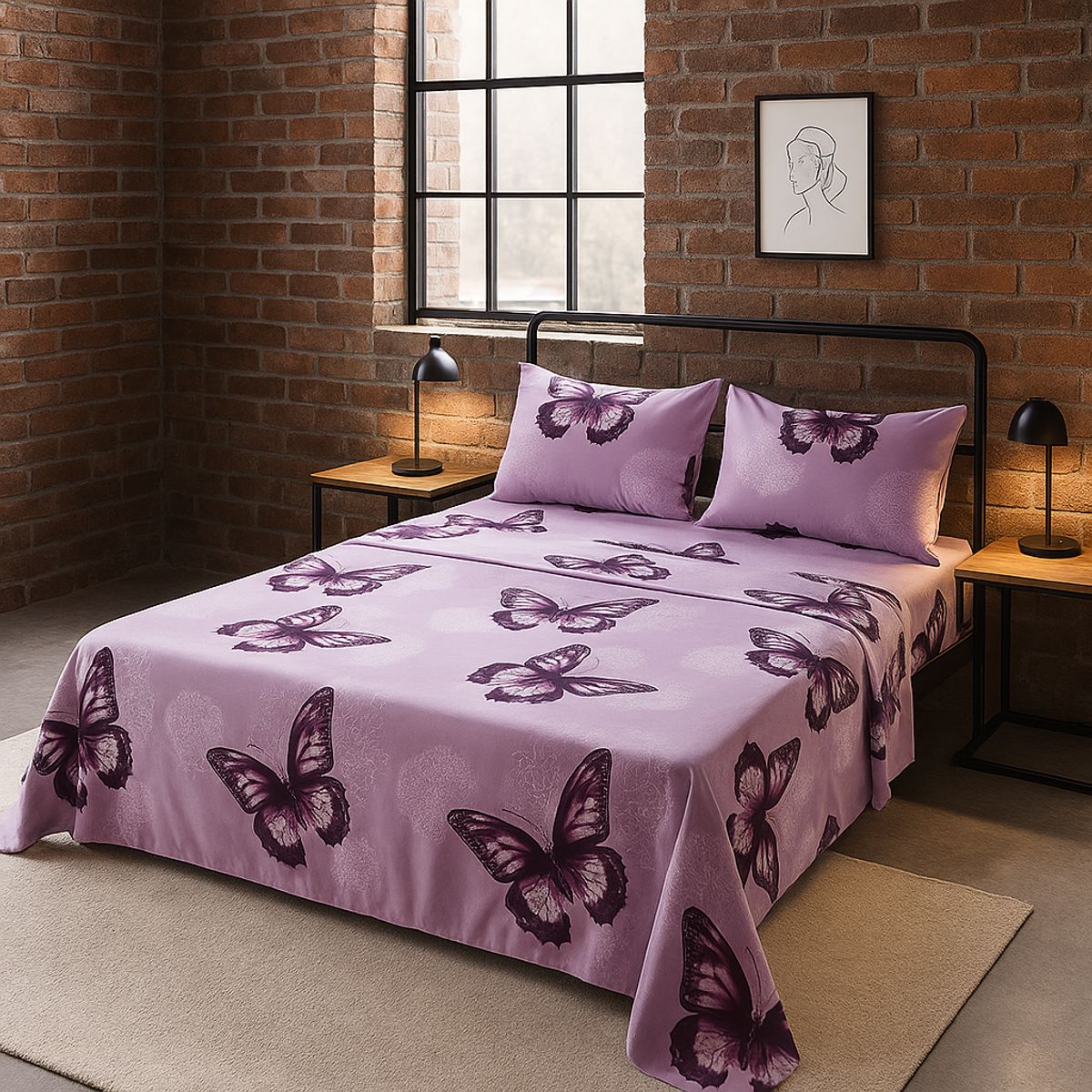 ARMONIA - formato 770 sábanas 2 plazas 144 hilos clásicas