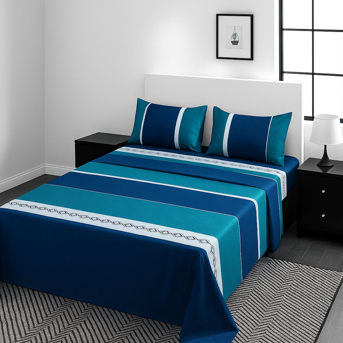 ARMONIA - formato 764 sábanas 2 plazas 144 hilos clásicas