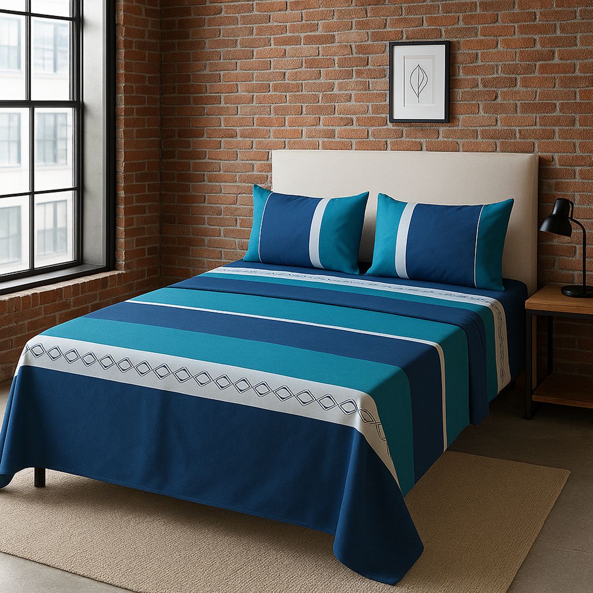 ARMONIA - estilo 762 sábanas 144 hilos 2 plazas clásicas