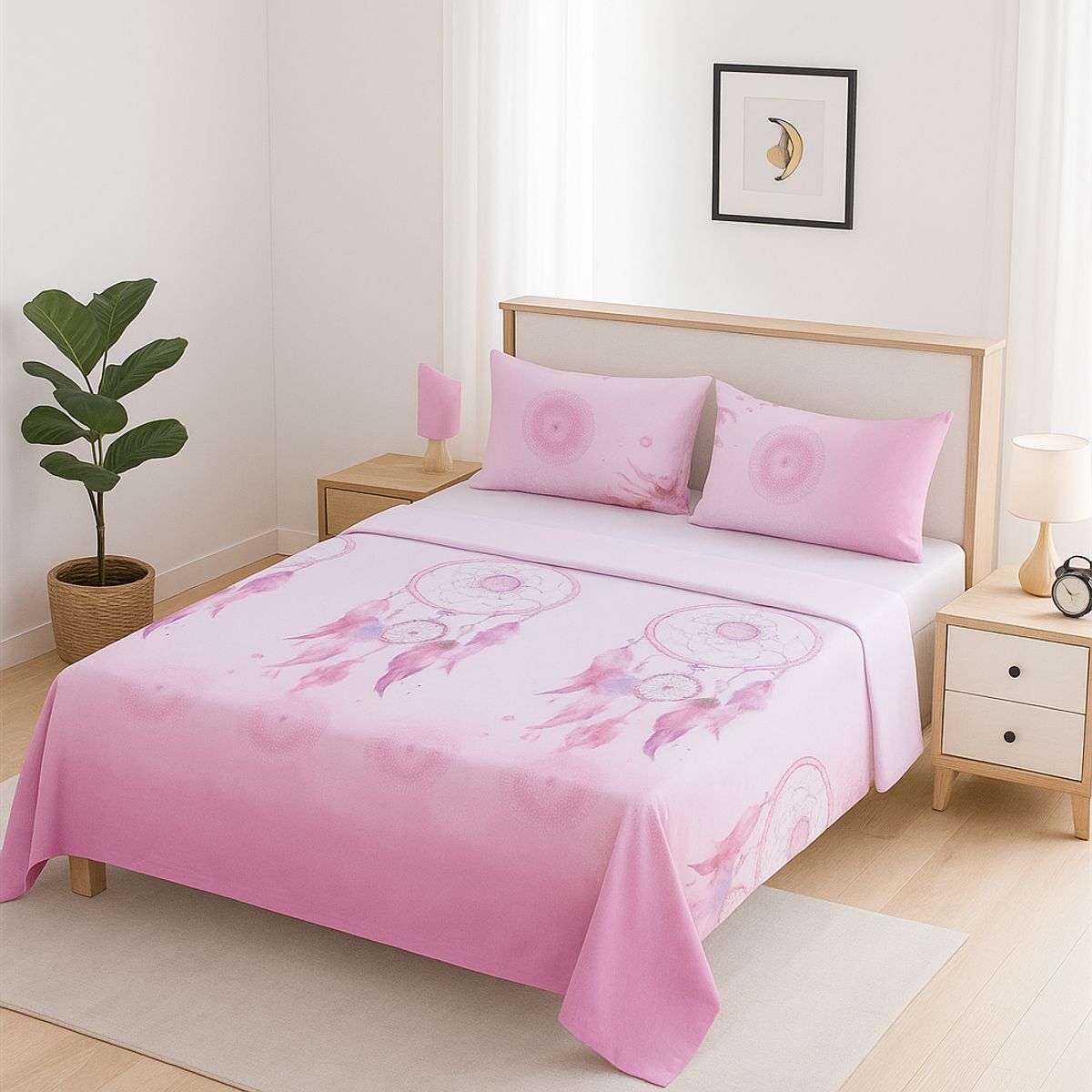 ARMONIA - Juego sábanas versión 777 clásicas 2 plazas 144 hilos