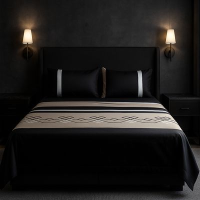 Imagen 2 del producto Sábanas 2 plazas modelo 762 clásicas 144 hilos