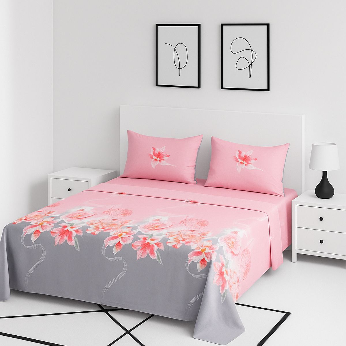 ARMONIA - Sábanas clásicas 2 plazas formato 762 144 hilos