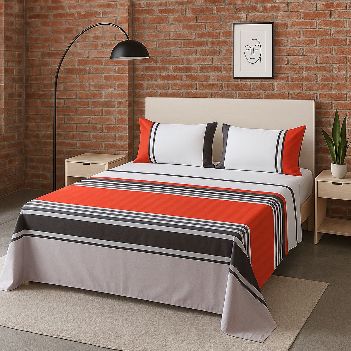 ARMONIA - edición 762 sábanas 2 plazas 144 hilos clásicas