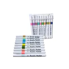 GENERICO - Set 60 Lápices Marcadores Acrílicos caja