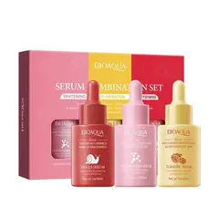 GENERICO - Set Serum Facial Niacinamida+ Curcuma + Caracol
