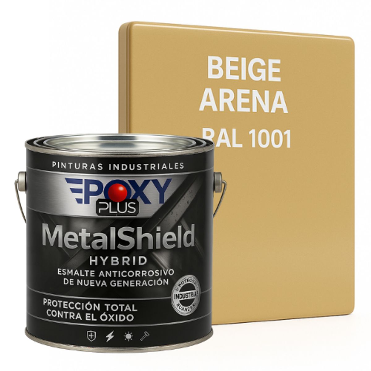 EPOXY - Pintura Anticorrosiva  MetalShield™ Hybrid - GALON - BEIGE ARENA