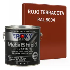 EPOXY - Pintura Anticorrosiva MetalShield™ Hybrid - GALON - ROJO TERRACOTA