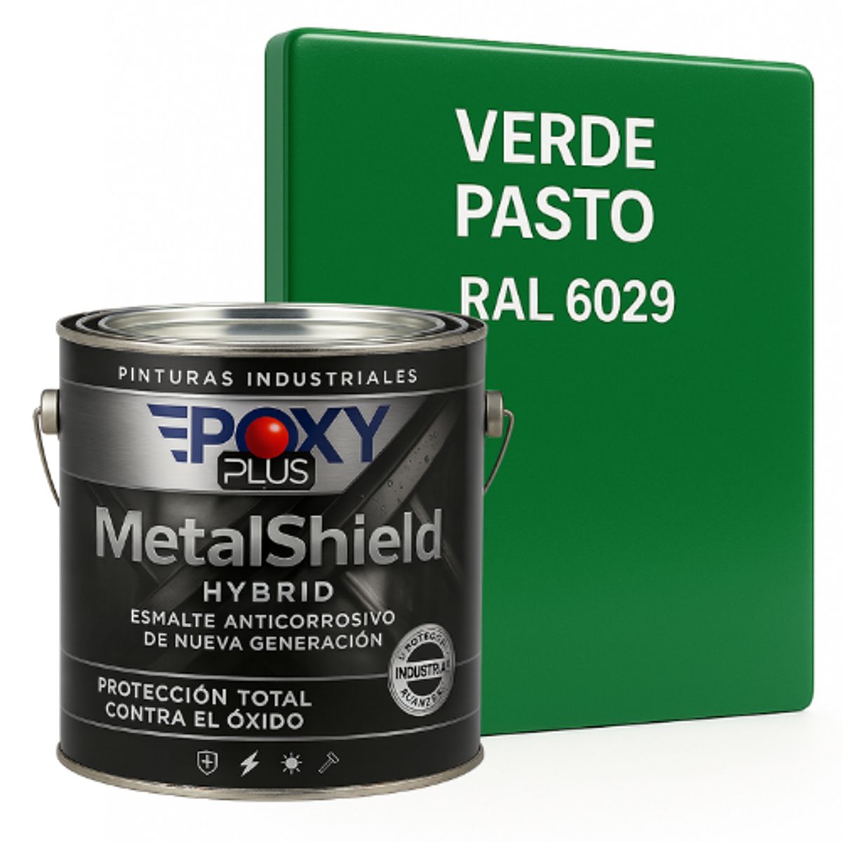 EPOXY - Pintura Anticorrosiva  MetalShield™ Hybrid - GALON - VERDE PASTO