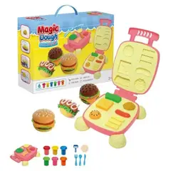 GENERICO - Playdo Plastilina Set Hamburguesa Masa Para Jugar Multicolor