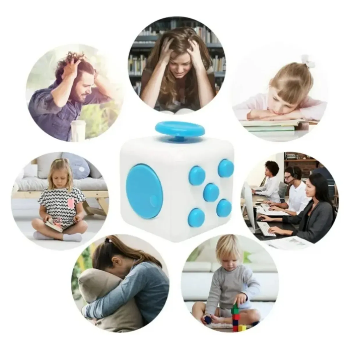 KUANGYE - Set Didáctico Sensorial Alivio De Ansiedad Autismo Tdah Tea
