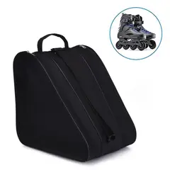 KINDA NICE - Mochila Bolso De Tres Niveles Para Organizar Patines Negro