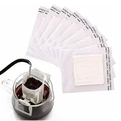 KINDA NICE - Pack 100 De Bolsas De Filtro De Oreja Colgante Para Café