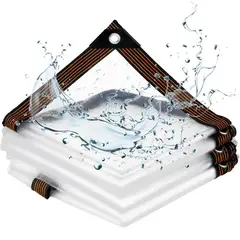 KUANGYE - Lonas Transparentes Resistentes Impermeables 4mx6m