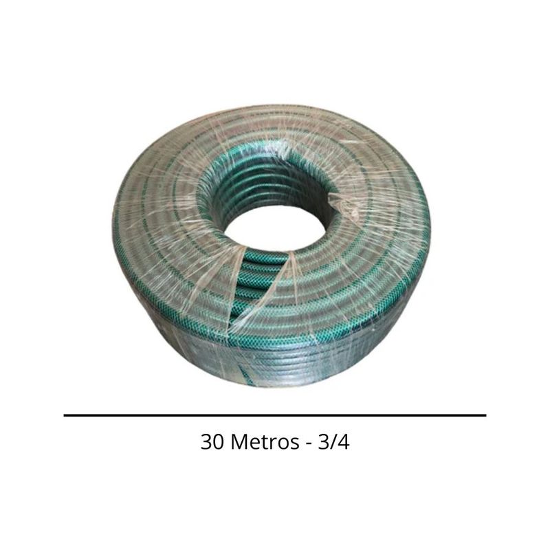 GENERICO - Manguera Para Jardín De Culebra 3/4  Rollo De 30M