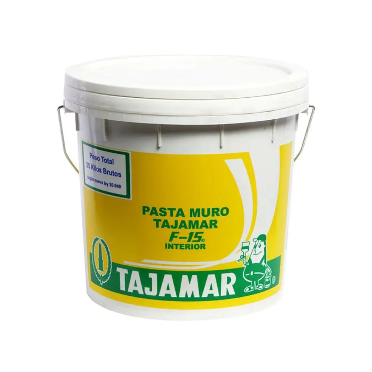 TAJAMAR - Pasta Muro Interior F15 Tineta 25kg Tajamar