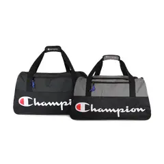 CHAMPION - Pack 2 bolsos Deportivo Atlanta 45Lt negro y gris