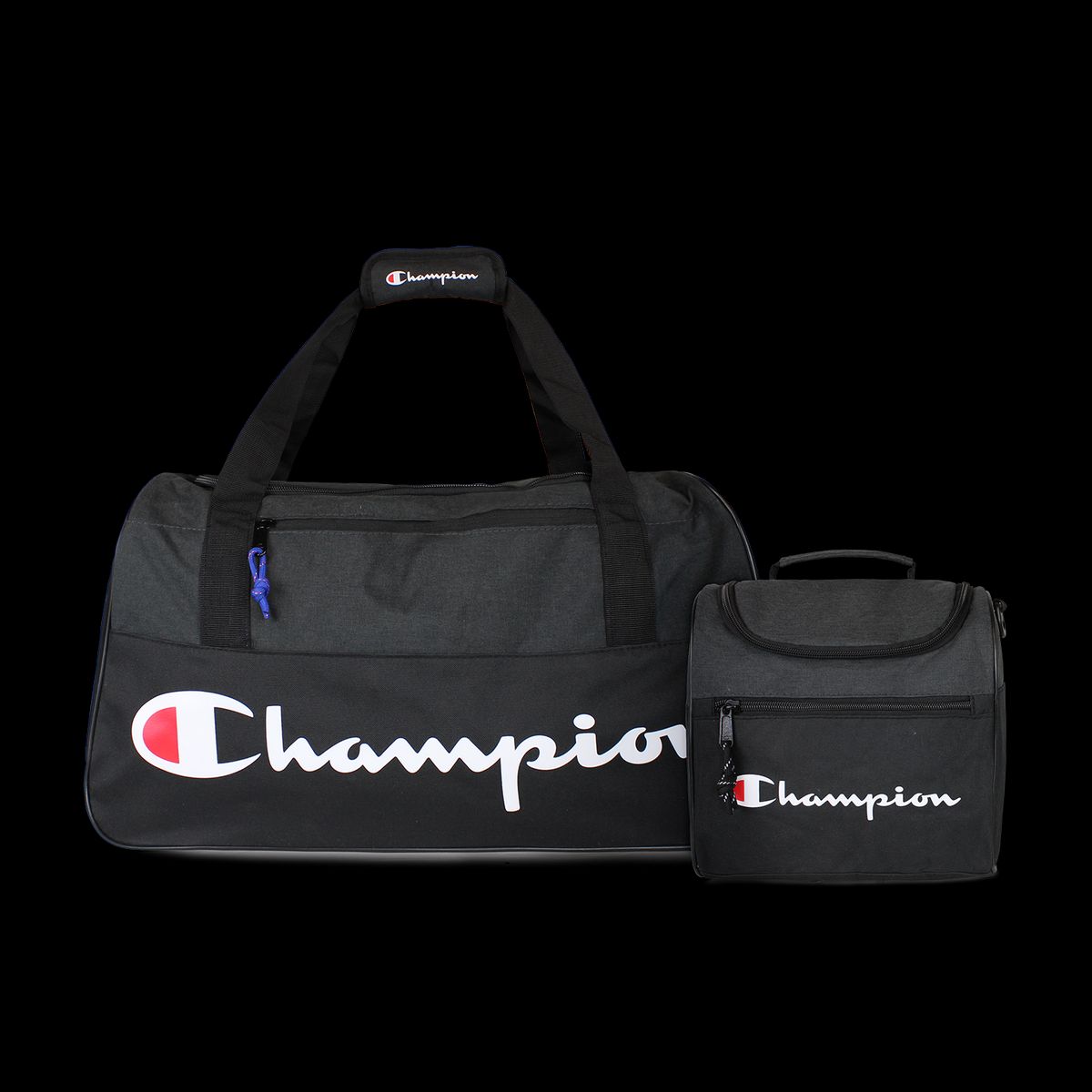 CHAMPION - Pack Champion bolso Atlanta 45lts + Lonchera Oxford negra
