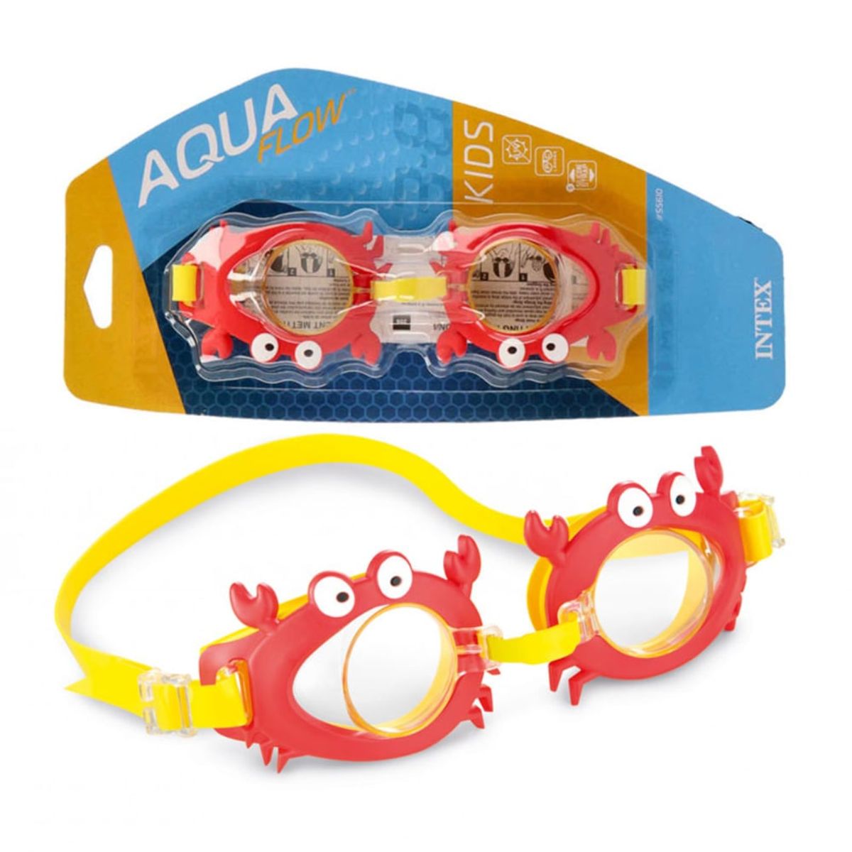 INTEX - Lentes de Natación Junior INTEX Cangrejo
