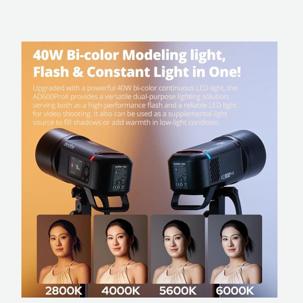 GODOX - FLASH GODOX AD600PROII TTL HSS 24G