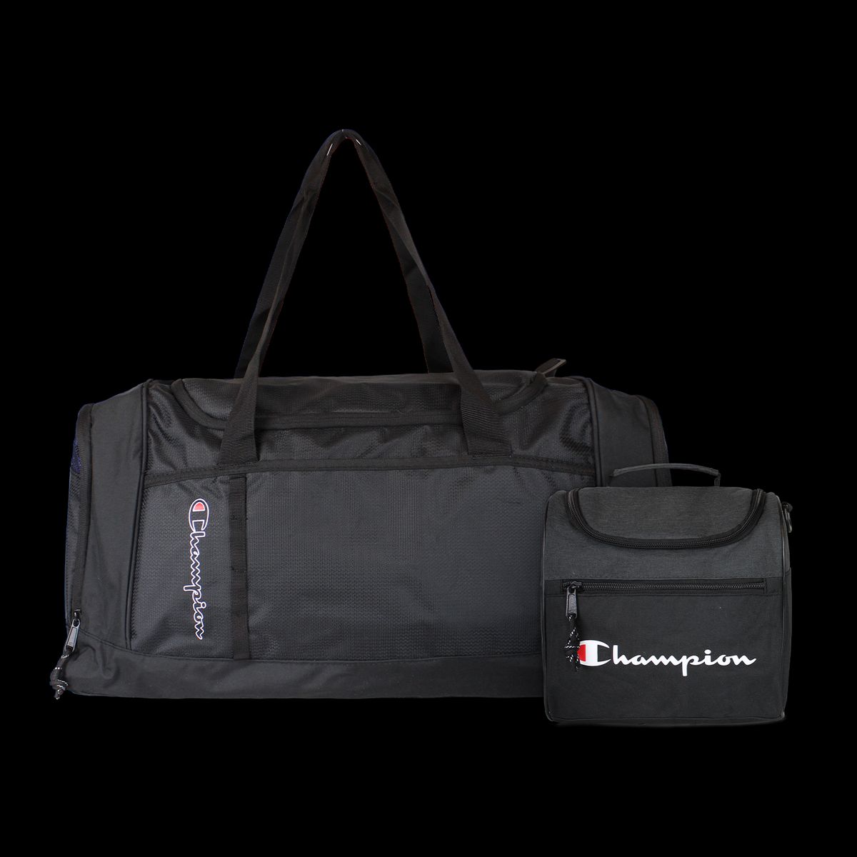 CHAMPION - Pack Champion bolso Brooklyn + Lonchera Oxford negra