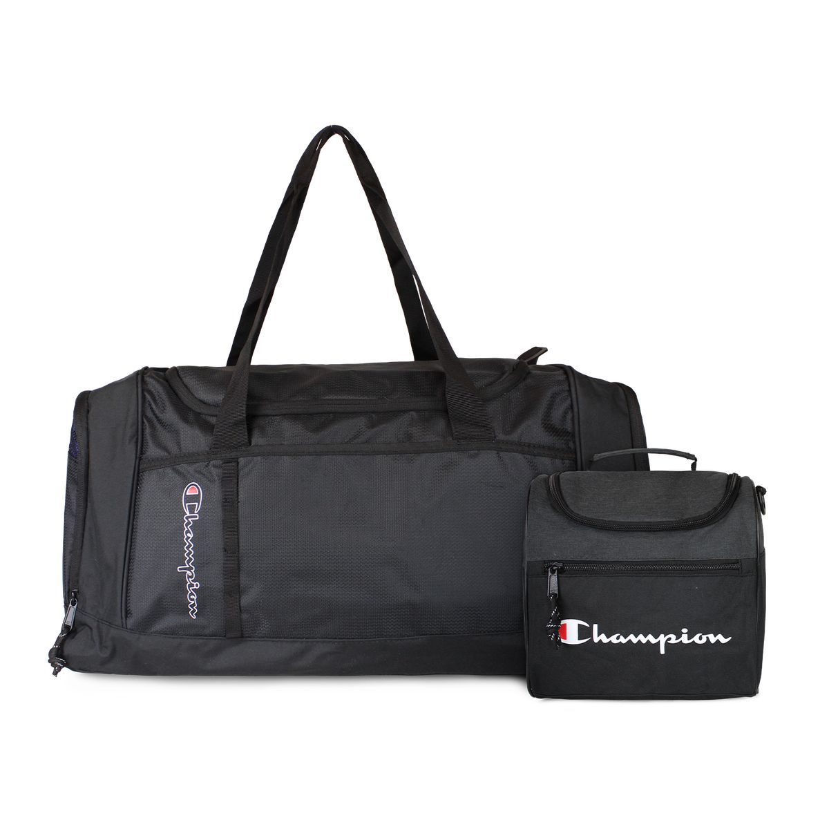 CHAMPION - Pack Champion bolso Brooklyn + Lonchera Oxford negra