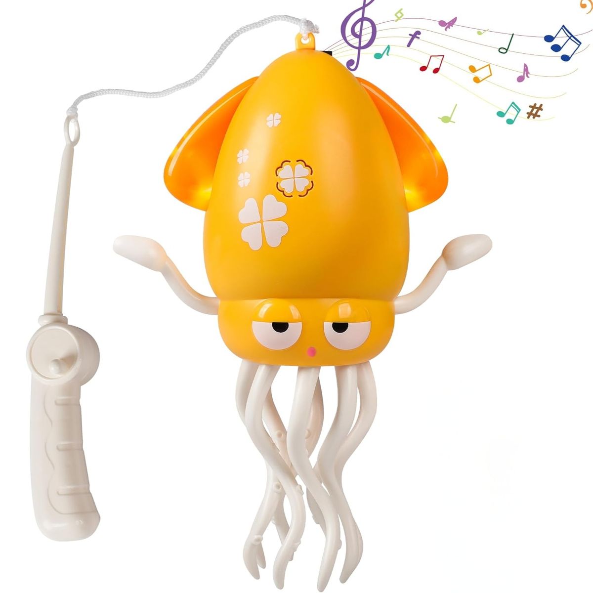 CRUSEC - Pulpo Bailarín Juguete Mágico Electrónico Con Luces