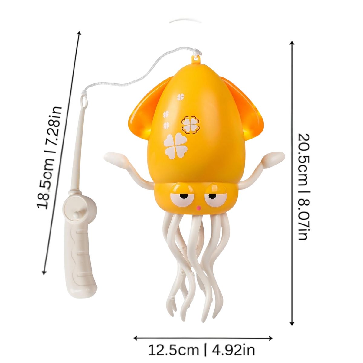 CRUSEC - Pulpo Bailarín Juguete Mágico Electrónico Con Luces