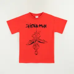 MARVEL - Polera Manga Corta Niño Rojo Lineal Spiderman