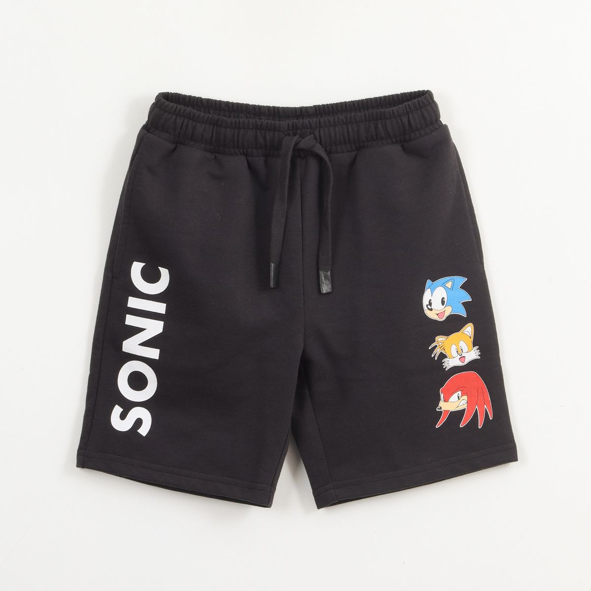 SONIC - Short Niño Negro Personajes Sonic