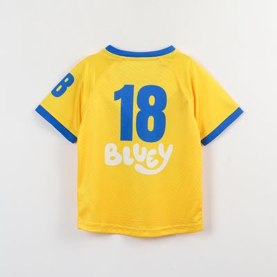 Imagen 2 del producto Polera Manga Corta Niño Amarillo Fútbol