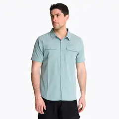 MERRELL - Camisa Manga Corta Hombre Akaroa Gris Claro