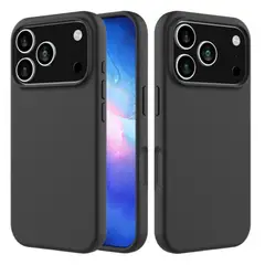 GENERICO - Carcasa Funda Para iPhone 17 Pro Negro