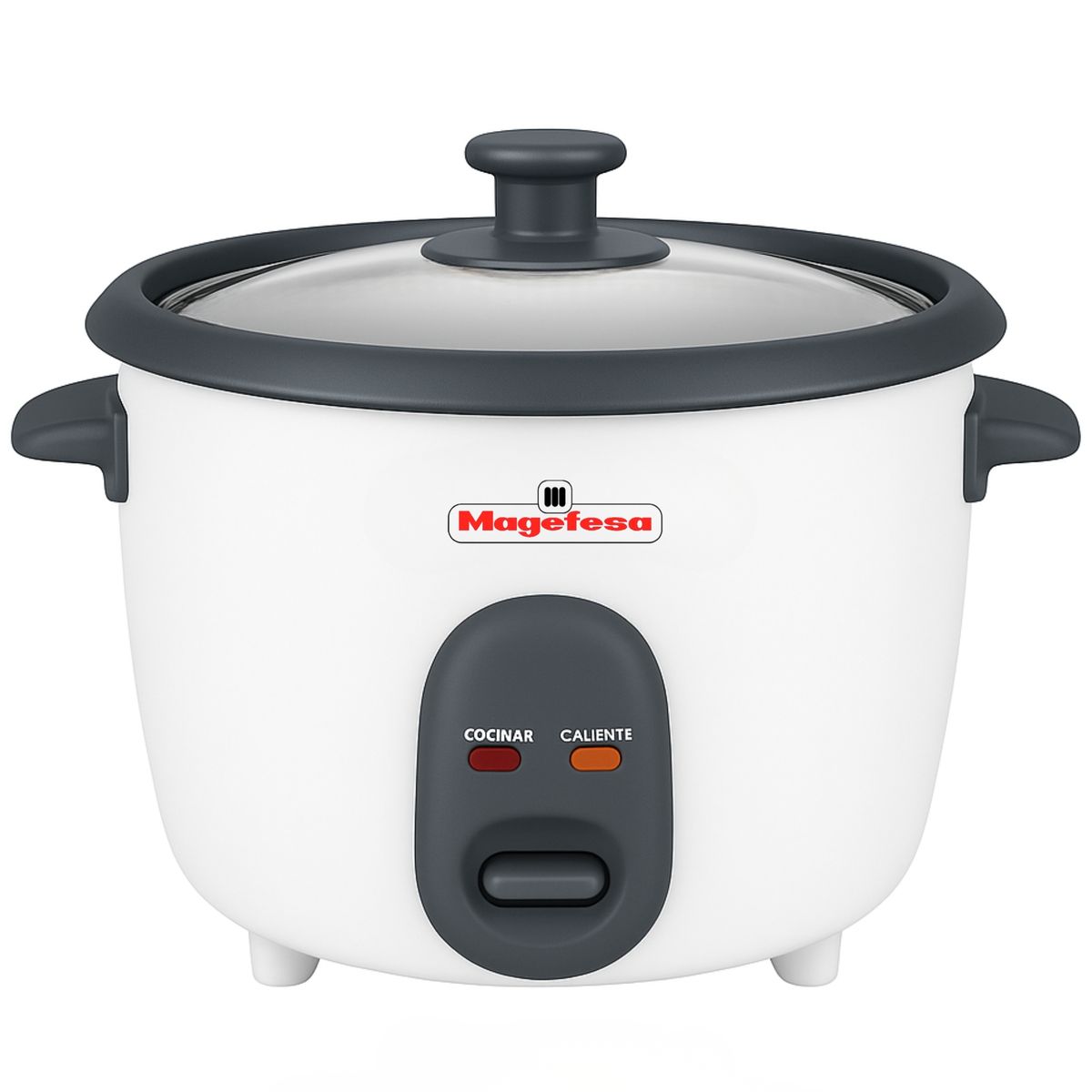 MAGEFESA - Olla Arrocera Eléctrica Magefesa 1.5 Litros Sativa MGF3723 White