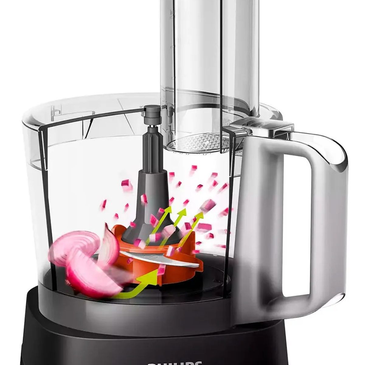 PHILIPS - Procesador De Alimentos Philips Hr7301 750w Con Licuadora