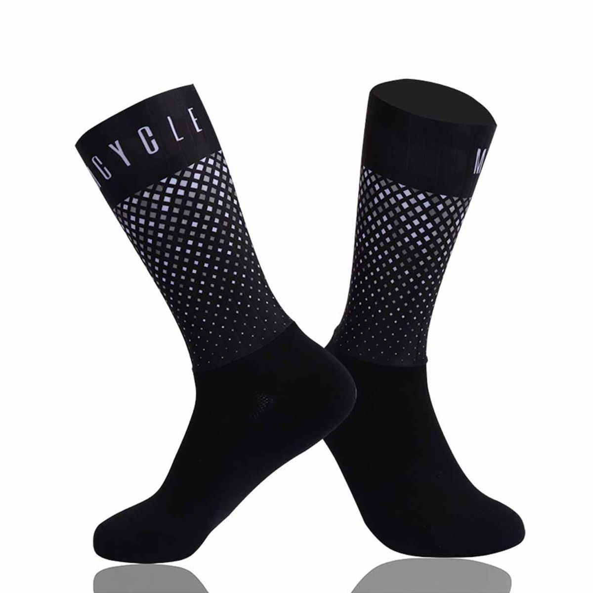 MCYCLE - Calcetines Deportivos Aero Black Mcycle