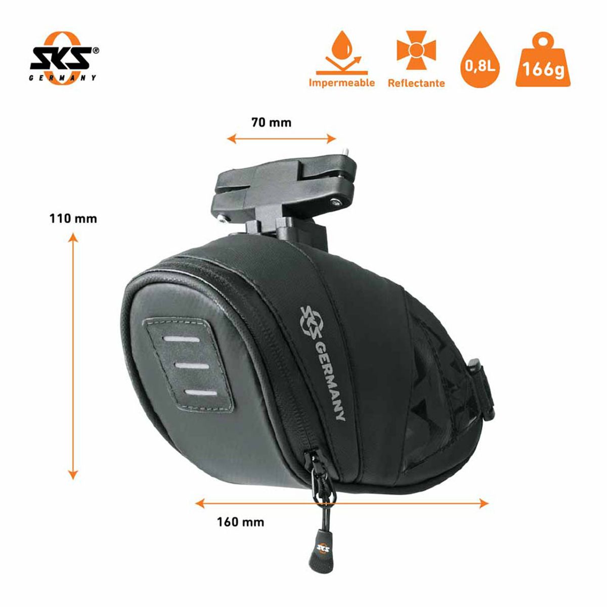 SKS GERMANY - BOLSO SILLIN EXPLORER CLICK 800