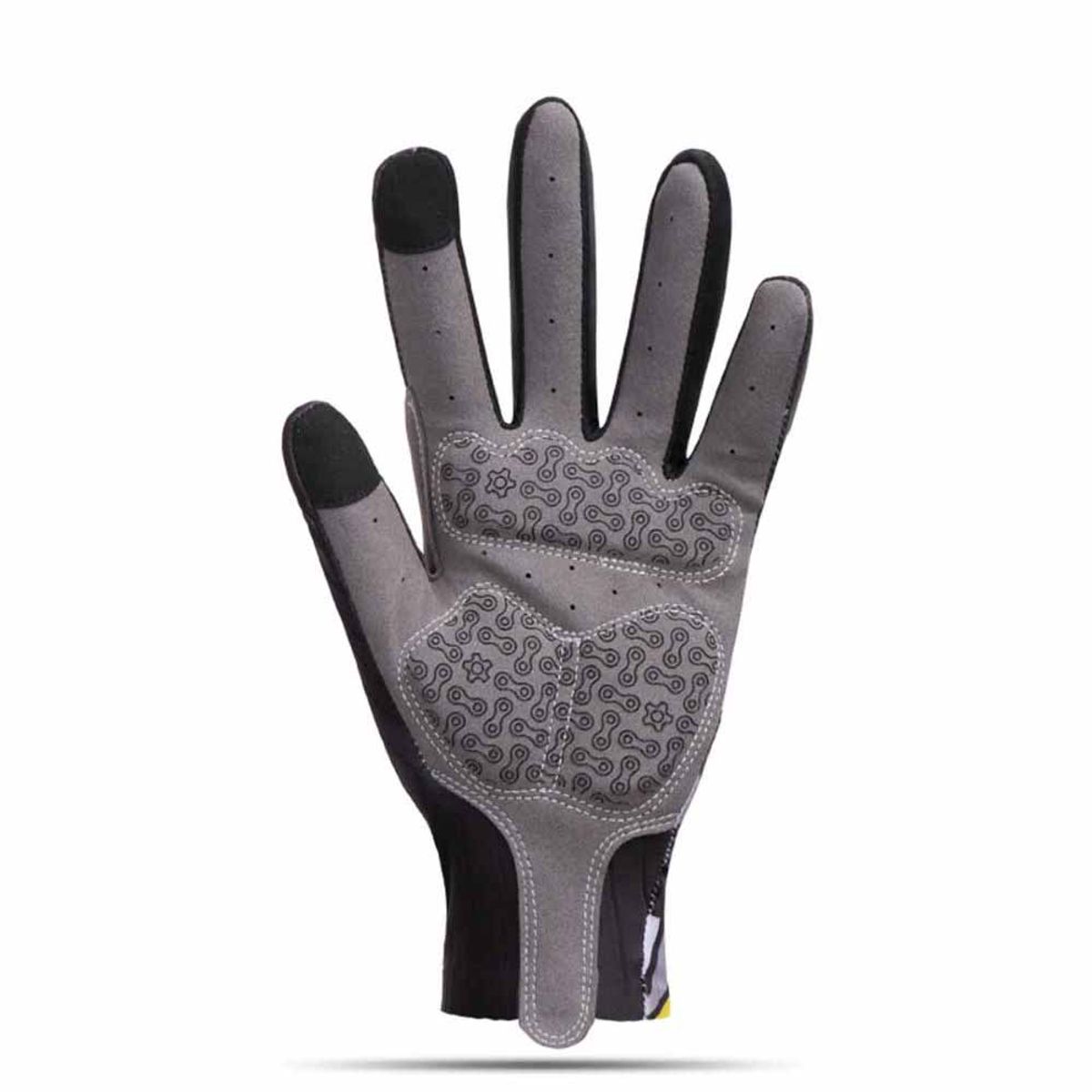 MCYCLE - Guante Largo Para Ciclismo Ms003 Negro/amarillo Mcycle