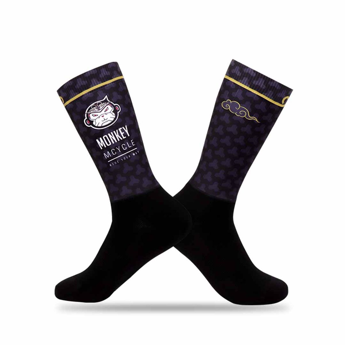 MCYCLE - Calcetines Deportivos Mp013 Black Mcycle