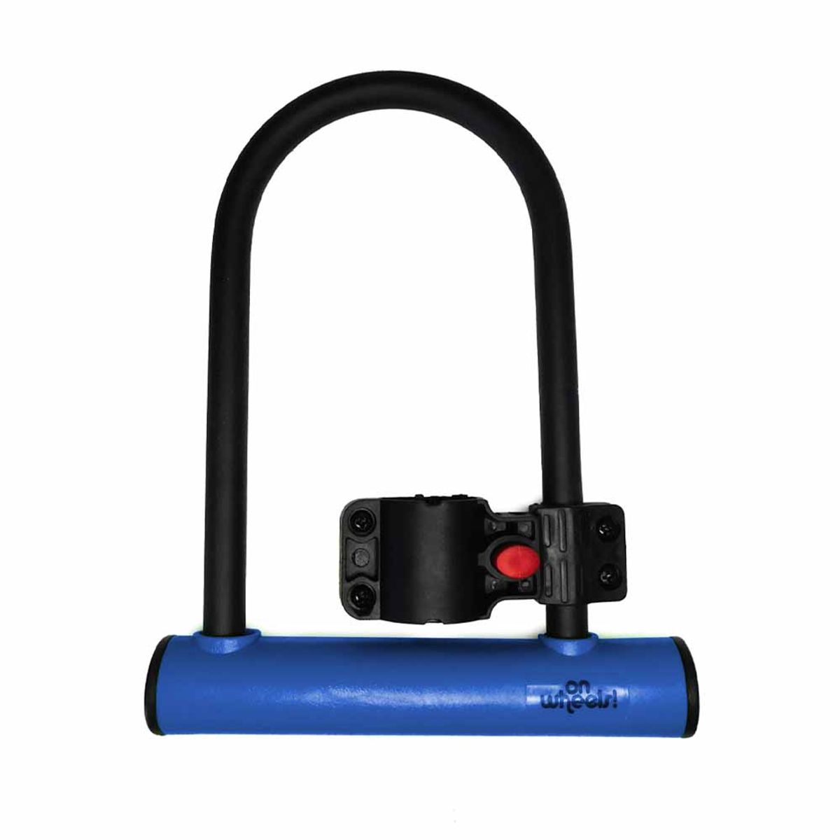 ONWHEELS - Candado U-lock Onwheels Corto Con Soporte - Azul