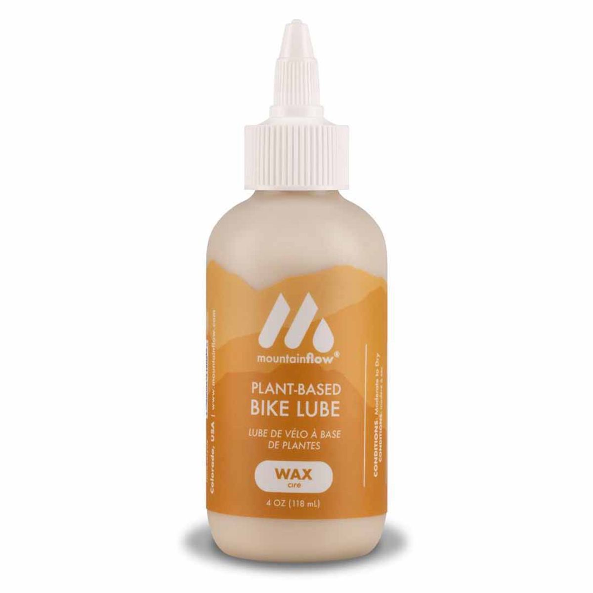 MOUNTAINFLOW - Lubricante De Cadena Bike Lube - Wax 4 Oz (118 Ml)