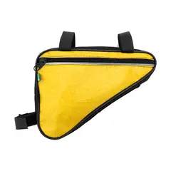 ONWHEELS - BOLSO TRIÁNGULO IMPERMEABLE DOS POSICIONES AMARILLO