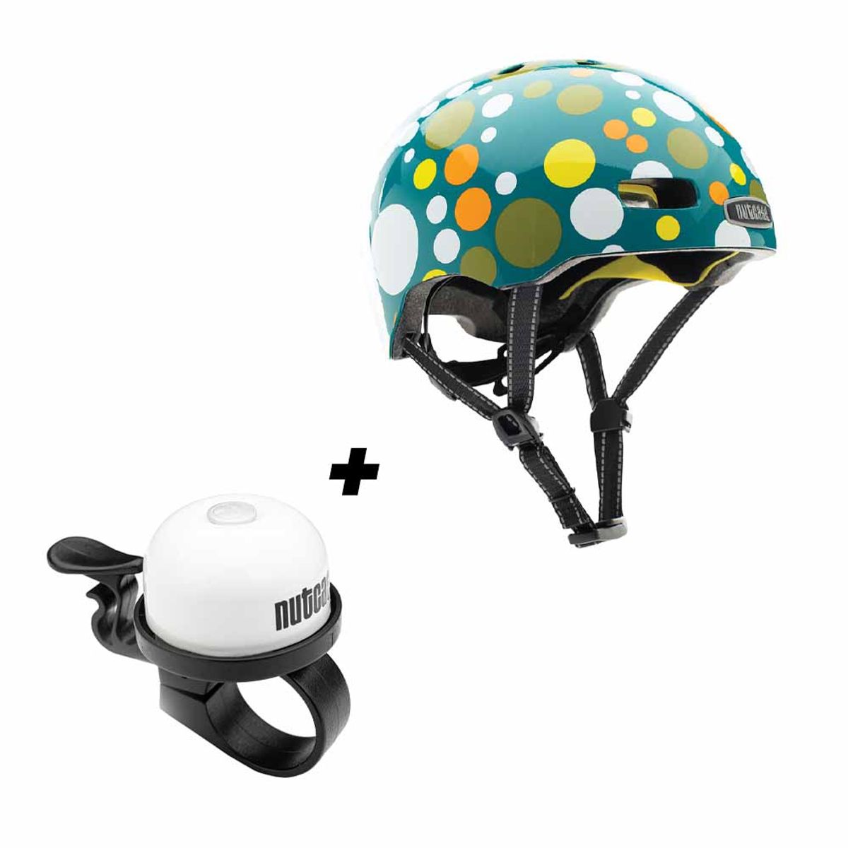NUTCASE - Casco Street Polka Face Gloss Mips Helmet