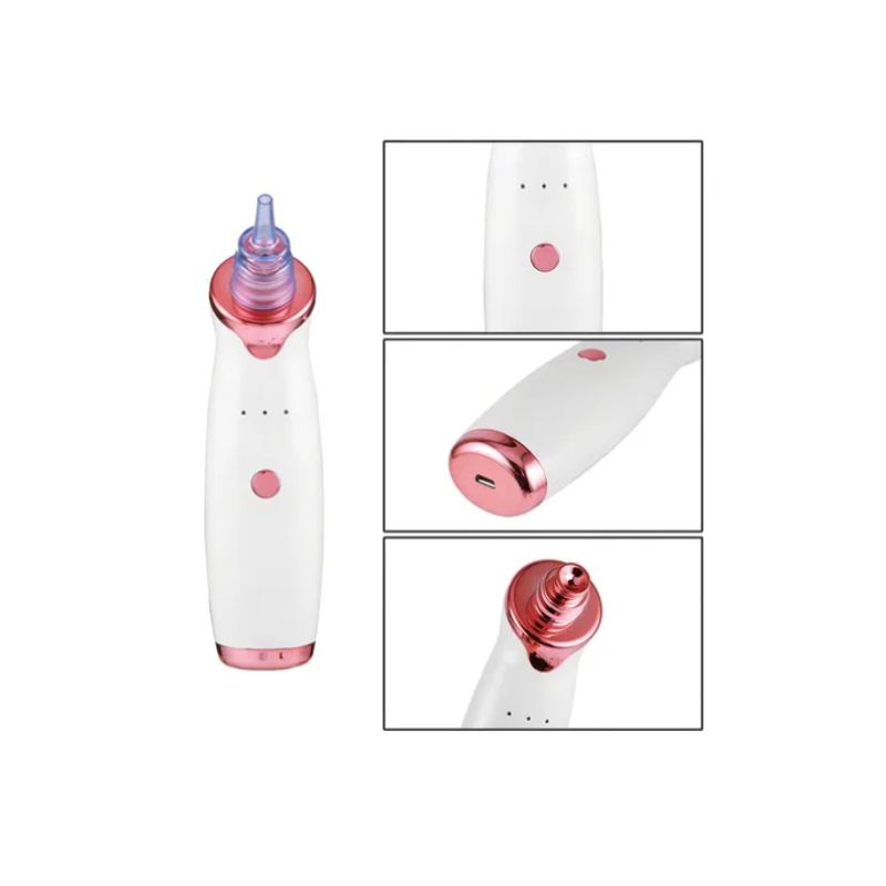 GENERICO - Extractor Removedor Puntos Negros Saca Espinilla Facial Usb  Blanco