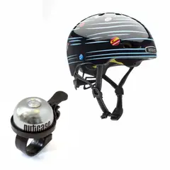NUTCASE - Casco+campanilla Little Nutty Defy Gravity Reflective Mips T