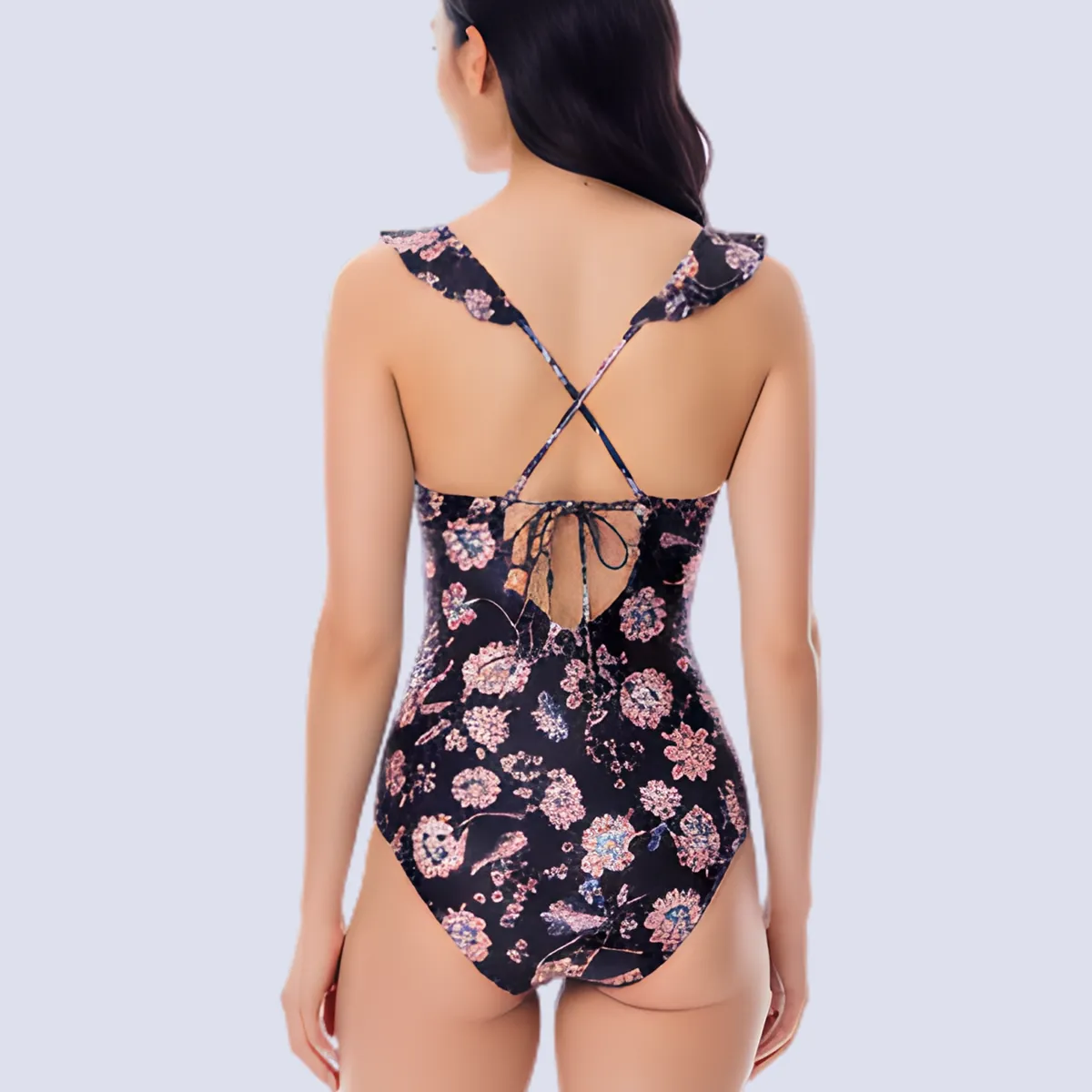 CHAMELA - Traje De Baño Mujer Entero Push Up Negro 98875