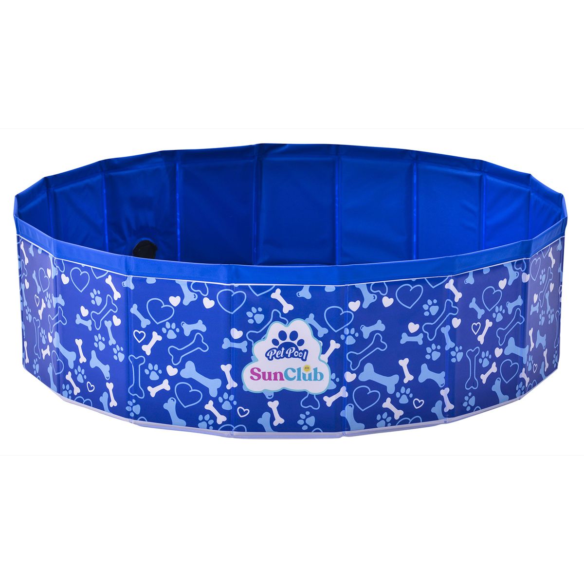 BEBESIT - Piscina Bañera Plegable para Mascotas Azul