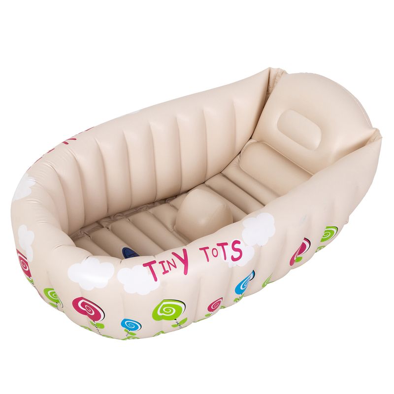 BEBESIT - Bañera Inflable Portátil Bebés Ideal para Viaje