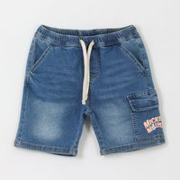 Short Niño Azul Mezclilla Mickey